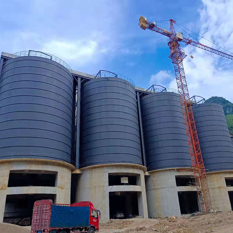 西宁骨料钢板仓建造施工周期从规划到竣工的每一步